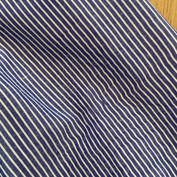 Pomander Place Indigo Stripe Button Down - Picture 8 of 11